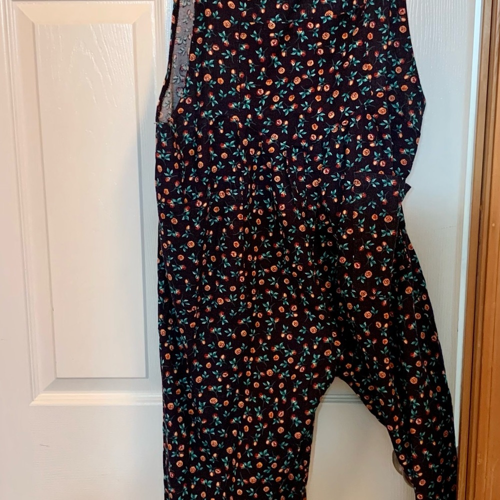 Floral Print Jumpsuit